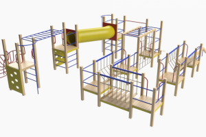 Детская  спорт полоса