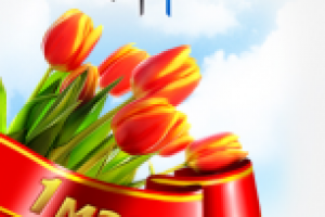 Оформление на 1 мая