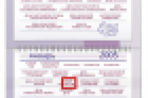 Подарочный квартальный календарь, 2005