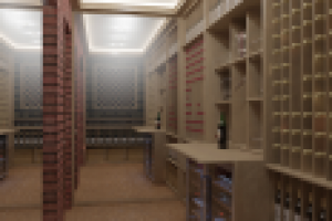 Частный дом. Винный погреб.