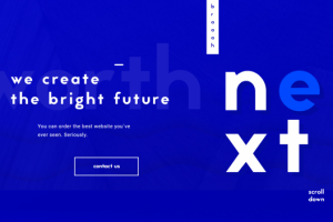 Адаптивная верстка сайта "BS"