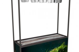 Барная стойка с аквариумом