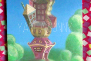 Белый кот и волшебный дом из сна