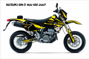 Дизайн наклеек на мотоцикл.