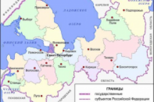 Административная карта