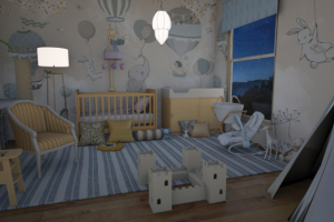 Декорирование детской комнаты