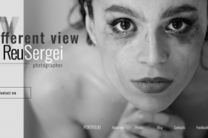 landing page для фотографа