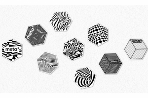 Серия стикеров для студии дизайна.