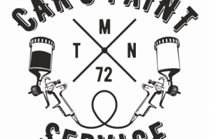 Логотип автосервиса "Cars Paint Service"