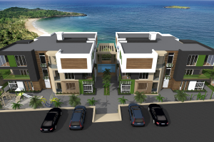 Фасад жилого дома г.Сочи