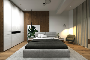Дизайн спальни в стиле минимализм