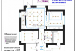 схема включения света