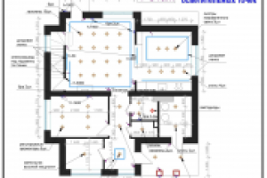 Схема световых точек