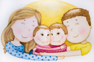 Дружная семья