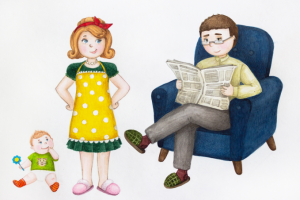 Молодая семья