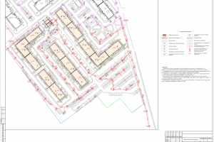 Проект наружного освещения (ЭН) жилого комплекса