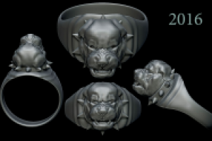 Ring "Rottweiler"
