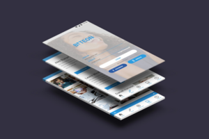 Biteon dental mobile app design