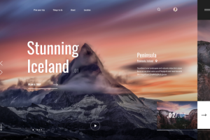 Сайт для путешествий по миру