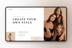 Сайт женского белья "Underwe"