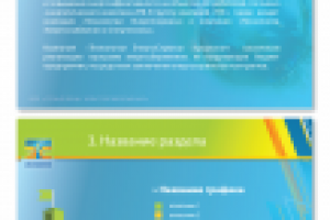 Шаблон презентации