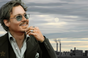 Джонни Депп. Диджитал арт.