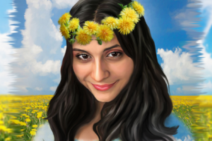 Махика Рампал. Диджитал арт.