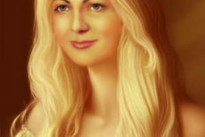 Сония. Диджитал арт.