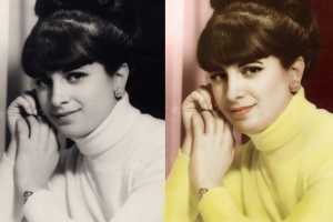 Ретушь Оцветнение.