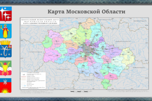 Московская область карта