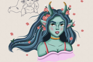 Иллюстрация эльфа