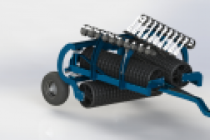 Каток прикатывающий зубчато-кольчатый GROM 6,3