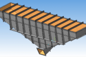Желоб песковый (модель)