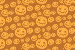 Узор с тыквами