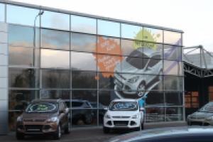 оклейка стекол ДЦ