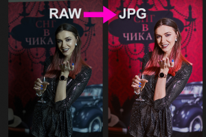 конвертация из RAW в JPG