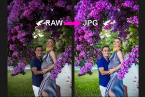 конвертация из RAW в JPG