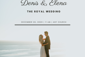 Создание приглашений на свадьбу