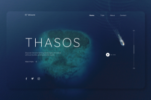 Дизайн сайта для туристической фирмы