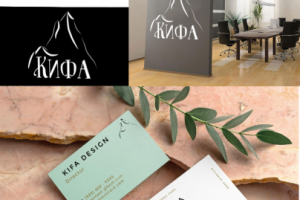Дизайн лого для дизайн бюро Кифа