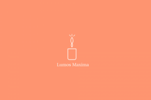 Логотип для магазина свечей "Lumos Maxima" в векторе