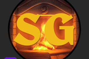 Логотип Twitch канала - "SG"