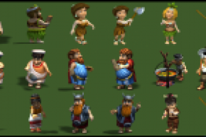 скетч, моделинг, текстурирование, риг, скин и анимация 1