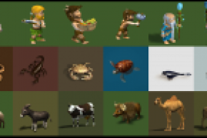 скетч, моделинг, текстурирование, риг, скин и анимация 3