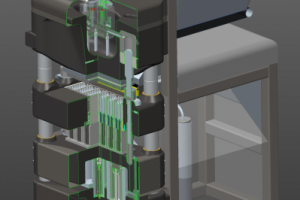 Гидравлический пресс-автомат усилием 600 тонн