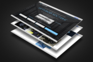 Landing Page: Аренда игрового хостинга