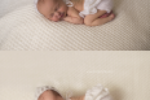 Ретушь и цветокоррекция фото новорожденного