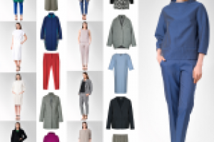 моделька манекен