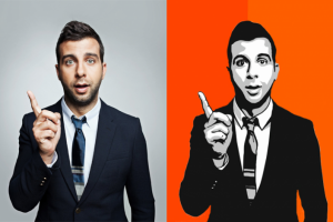 Обработка фото в  стиле поп-арт