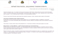 Тайный покупатель (Продающий текст с ключами)